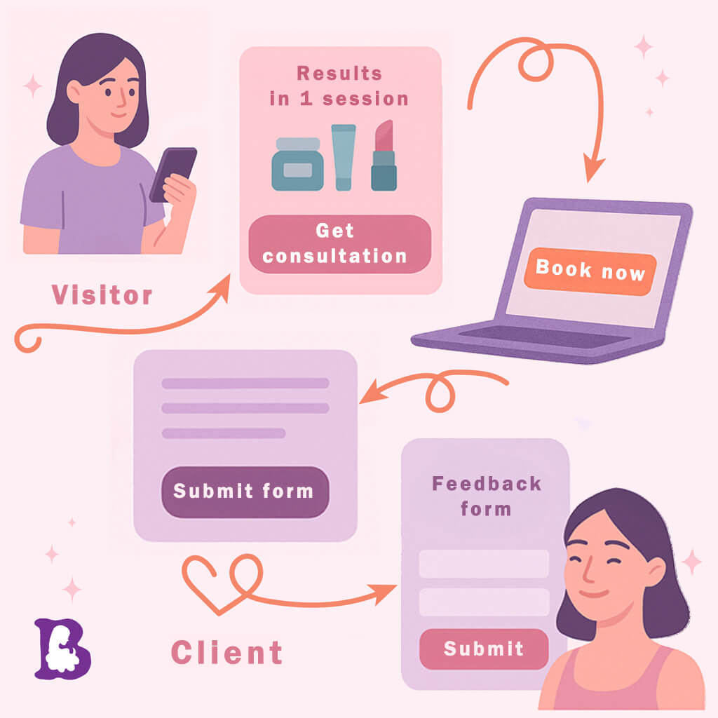Words That Turn Visitors into Customers: Microcopy, Button Copy, Service Descriptions, and Feedback Forms